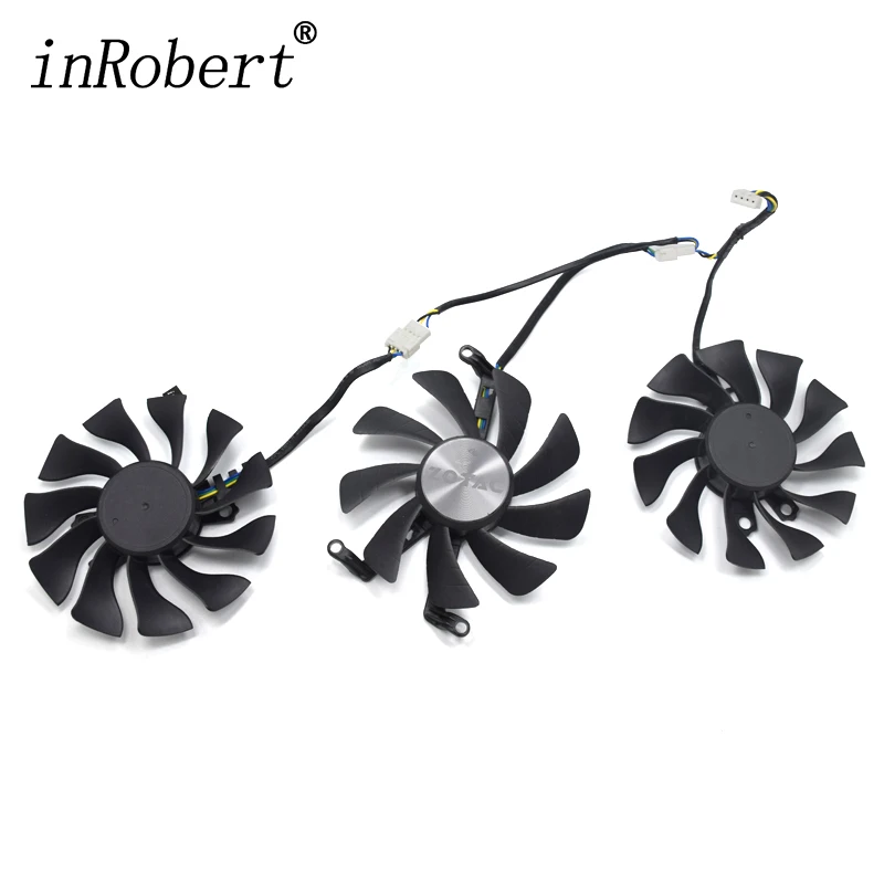 

85mm For ZOTAC GTX980Ti OC T129215SM VGA GPU 4pin Cooler Fans GTX 980Ti Video Card fan Graphics card cooling 3pcs/lot