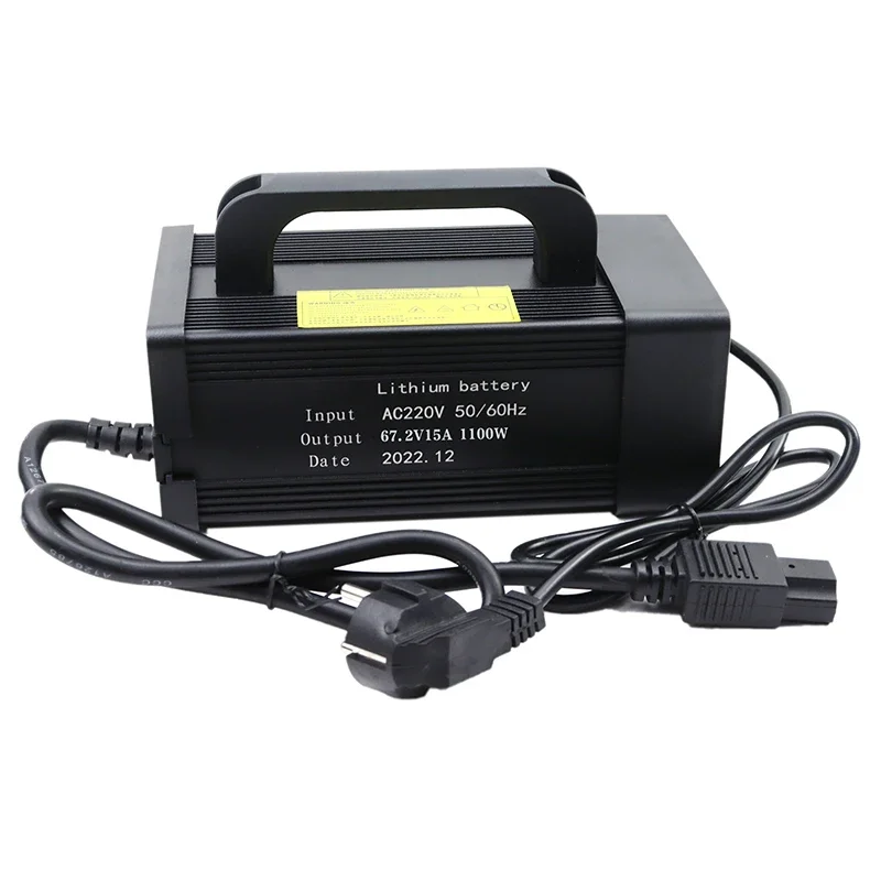 Зарядное устройство new67 2в 15A алюминиевый корпус ЖК-дисплей для 16S 60 В 20 Ач 30 40