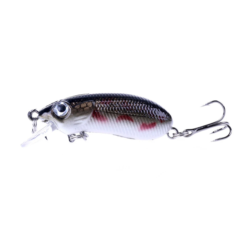 Купи 5cm/7g Swim Fishing Lure Fat Man Hard Crank Bait Sinking Wobbler Rock Bait Minnow Carp Fishing Lures Fish Carpe Fishing Tackle за 142 рублей в магазине AliExpress