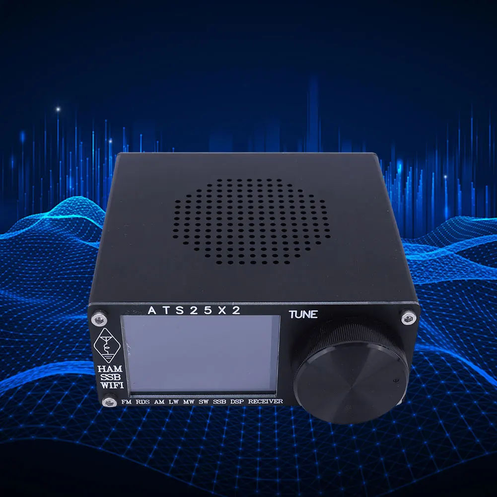 Полнодиапазонный радиоприемник ATS25X2 2 4 дюйма с сенсорным экраном сканер