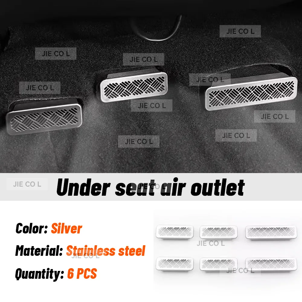 

Для CHERY TIGGO 9 PHEV 2025 автоматическая дверная крышка воздуховыпускного отверстия, антиблокирующая защита из нержавеющей стали, декоративные аксессуары