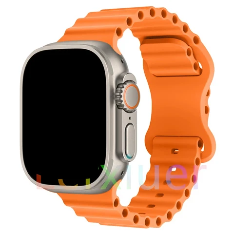 CRESTED силиконовые ремешки для Apple Watch Ultra 49 мм