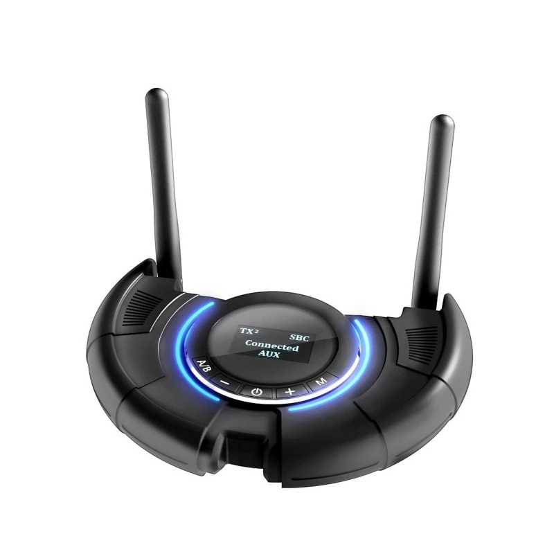 

Optical Transmitter Receiver BT5.0 CSR8675 Chip Wireless AUX Adapter APTX Low Latency For Car Home Speaker Headset