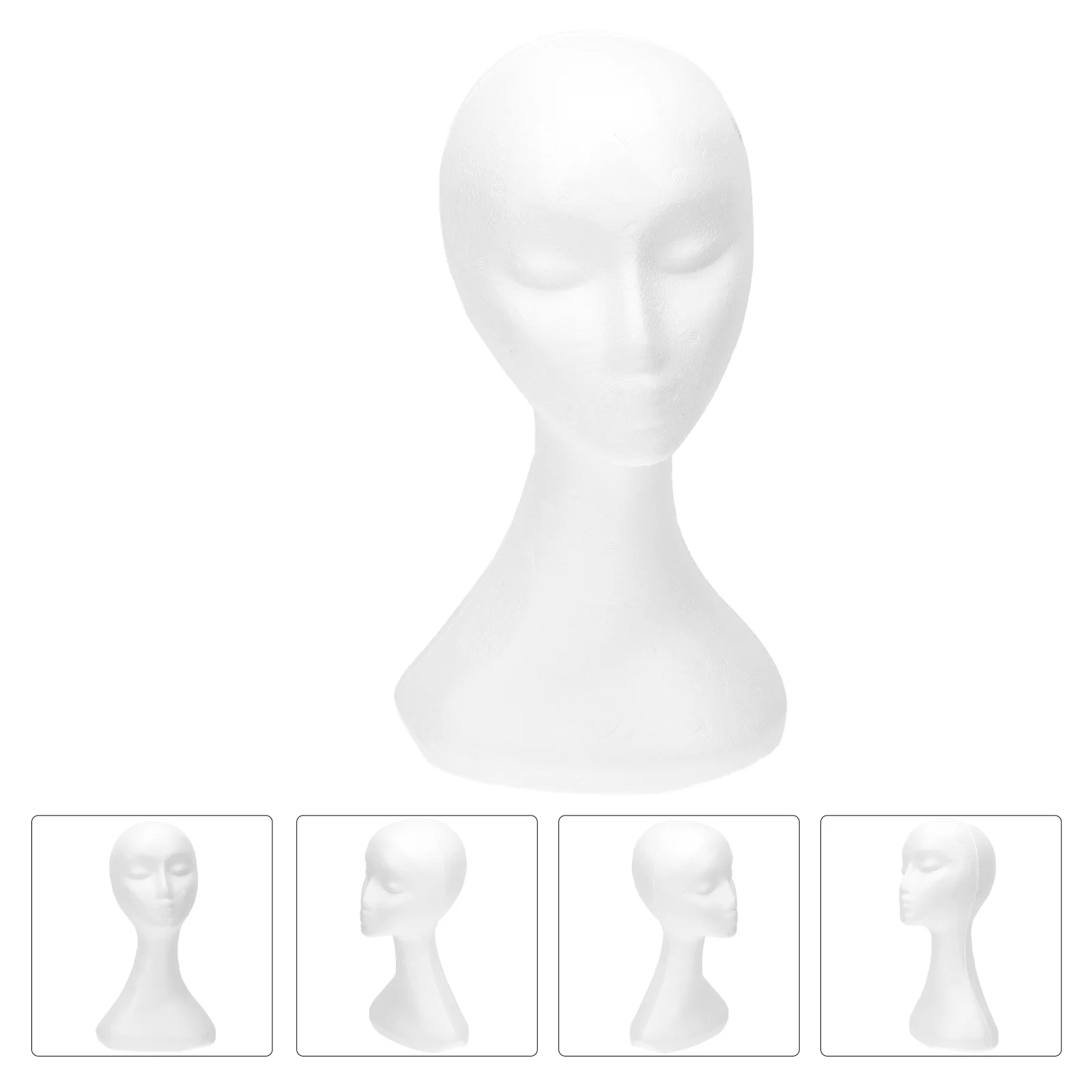 

Maniquine Scarf Hanger Foam Head Mannequin Masks Mannequin Hat Wigs Jewelry Stand