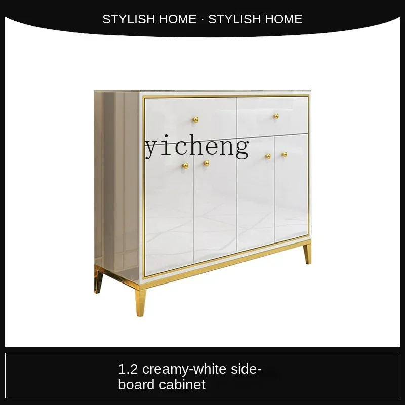 YY lekka luksusowa szafka boczna restauracja przygotowanie herbaty do przechowywania