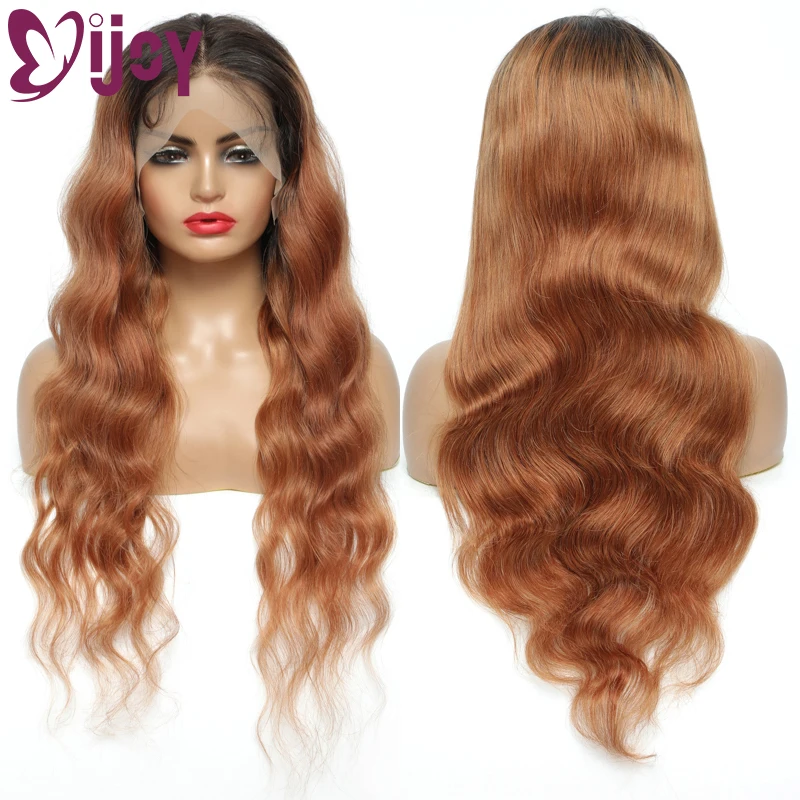 Body Wave 13x4 Lace Front Human Hair Wig Brazilian Hair Lace Closure Wig Brazilian Non-Remy Hair Lace Front Wig IJOY