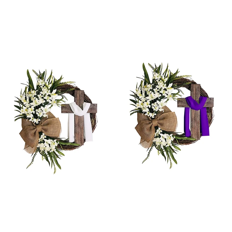 

Пасхальный венок, искусственная Цветочная Гирлянда для украшения передней двери