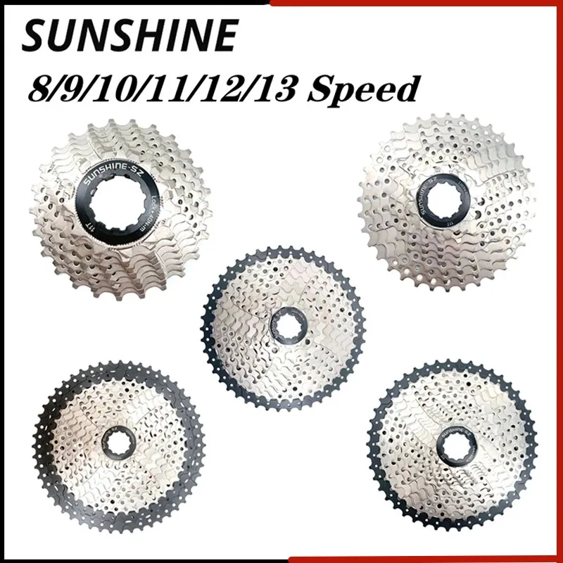 

10 Speed Cassette 9S 10S 11S 12S MTB Bike Road Bicycle Freewheel 10V 11V 12V 40/42/46/50T/52T For Deore M6100