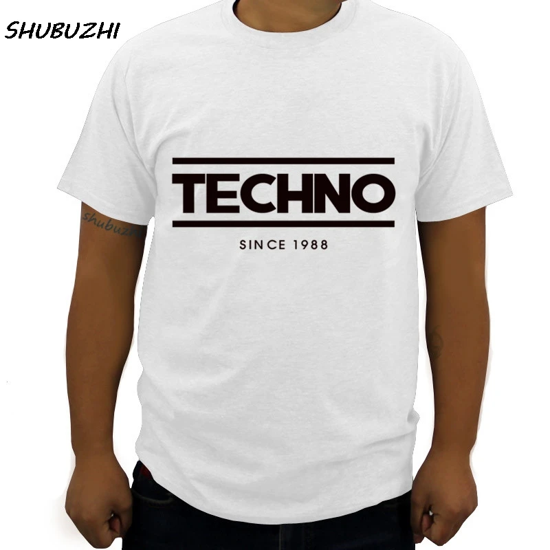 

drop shipping New Summer men T-shirts Detroit Techno 1988 hip hop printed T shirt cotton 100% brand mens tee shirt short sleeve