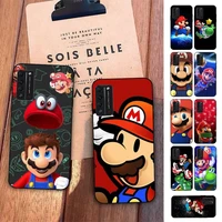 bandai mario phone case for huawei honor 10 i 8x c 5a 20 9 10 30 lite pro voew 10 20 v30