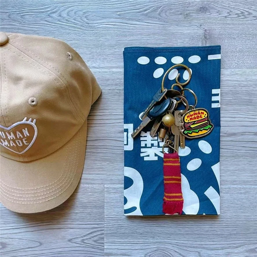 Брелок ручной работы для мужчин и женщин милый металлический брелок ключей в
