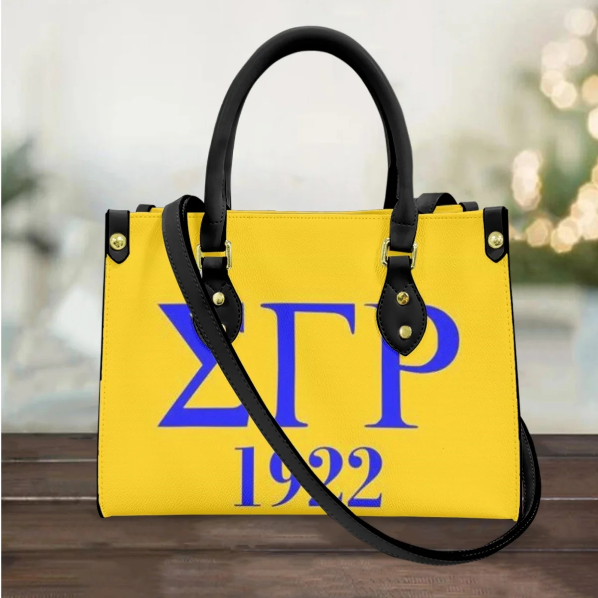 

Elegant Women Handbags Sigma Gamma Rho Fashion PU Leather Female Cross Body Bags Woman Casual Girl's Totes Travel Gifts Mujer