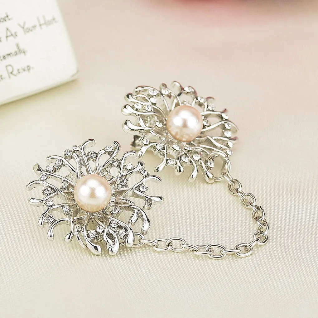 Брошь на свитер зажим для шали булавка с ручной инкрустацией винтажные броши