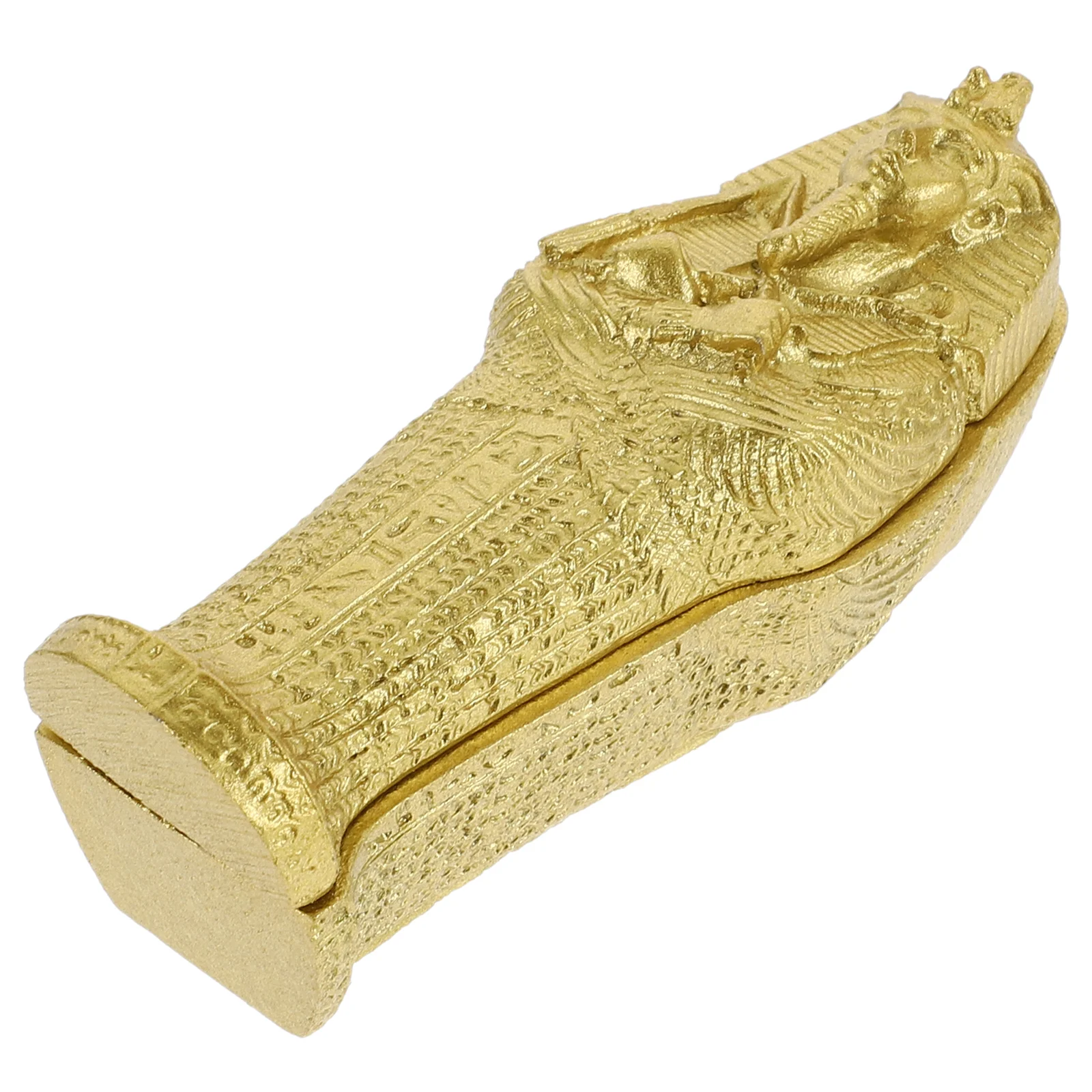 

Mummy Ornaments Resin Crafts Fish Tank Coffins Decor Ancient Egyptian Figures Aquarium