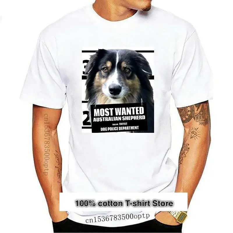 Camisetas a la moda para hombre, camisa australiana de perro pastor, tops,...