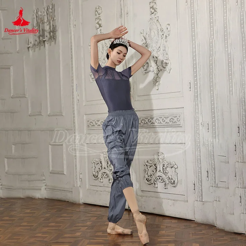 Женский балетный трико с короткими рукавами гимнастический костюм для взрослых