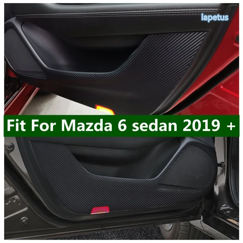 Автомобильные аксессуары, защита от царапин на дверь, Противоударная пленка, защитные наклейки из углеродного волокна, отделка для Mazda 6 Sedan 2019 - 2021