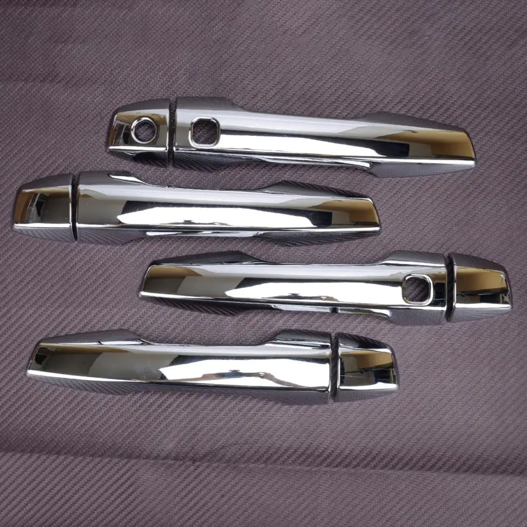 

Серебристый, хромированный декоративный чехол с отделкой, с 3 отверстиями, LHD, подходит для Mitsubishi Outlander 2023-2022, 1 комплект