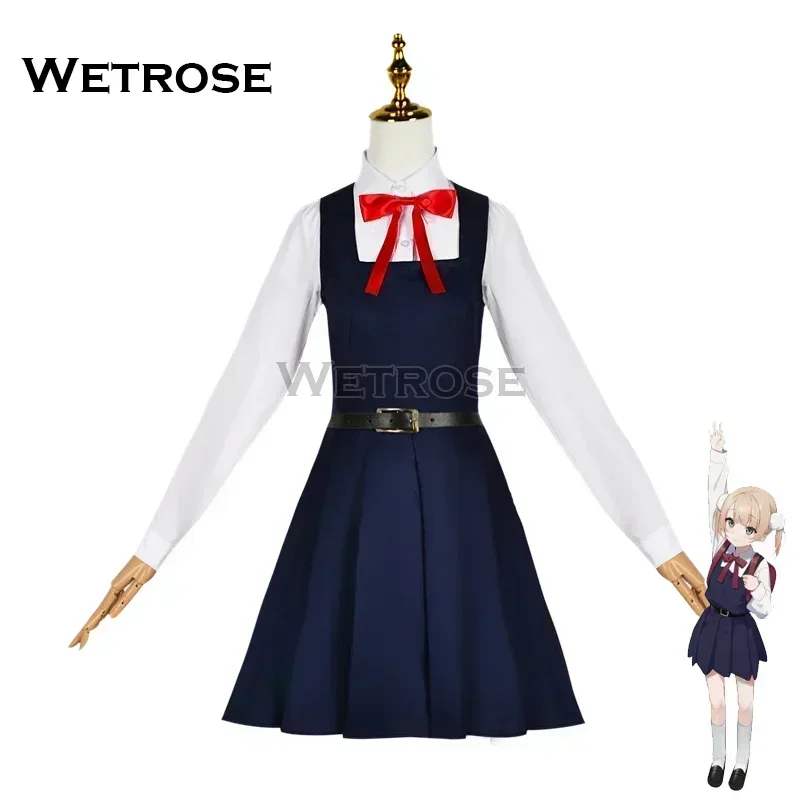 【Wetrose】Шукусей! !Loli Kami Requiem Shigure Ui Косплей Костюм JK Школьная форма для девочек Vtuber