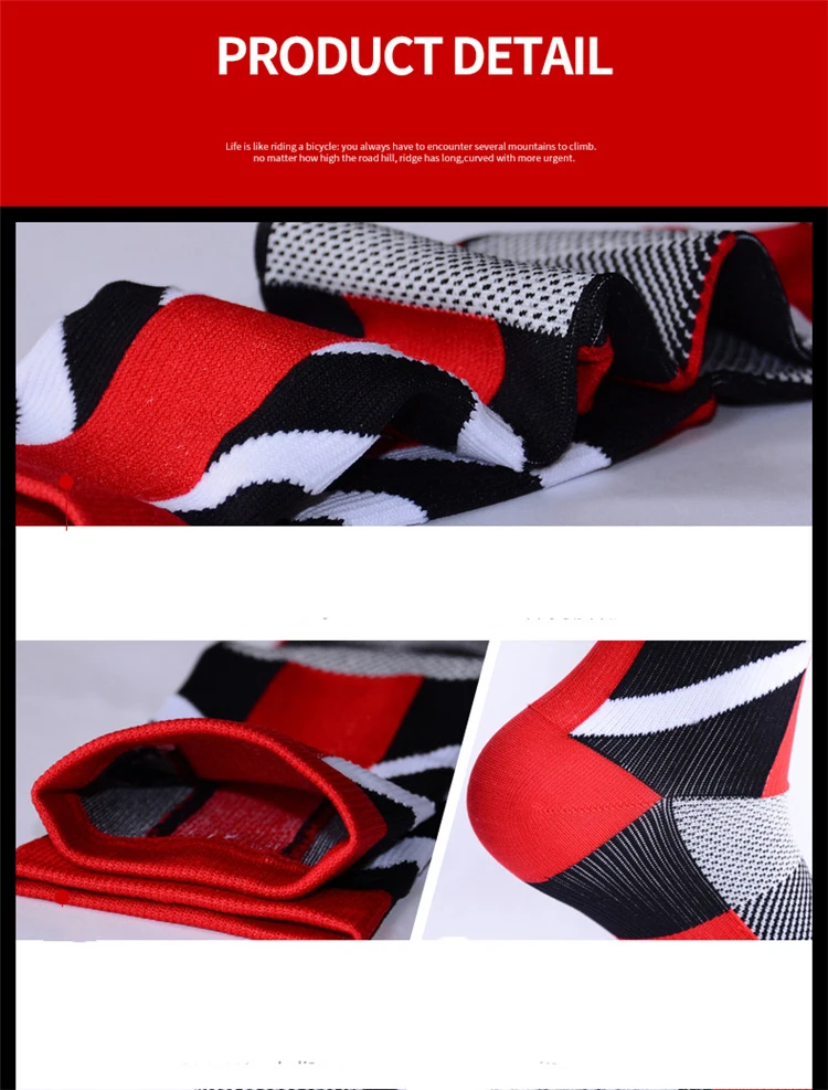 Basketball Ball Men Sock Sports Breathable Women Compression  Running Riding Cycling Knee high Basketball Biking Hockey Soccer