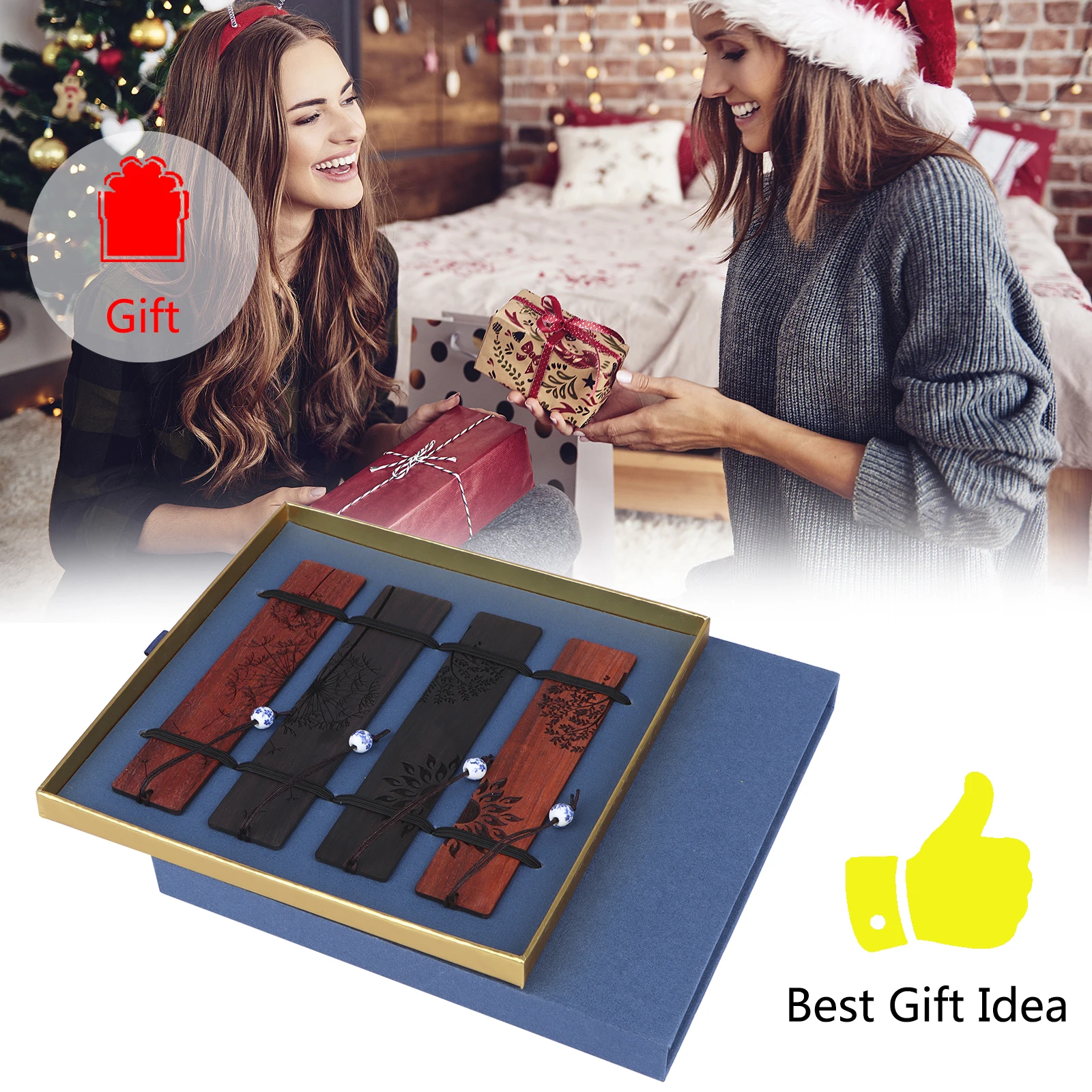 

Chinese Style Wooden Bookmark Retro Carving Mahogany Book Mark Student Office Writing Supplies School Kid Stationery Accessories