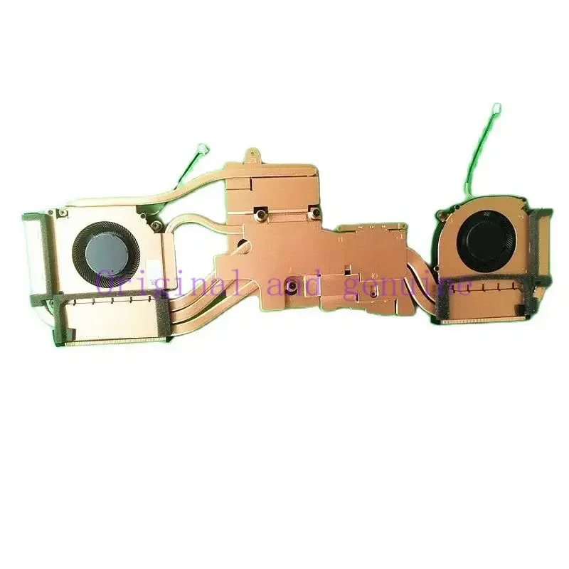 Сменный вентилятор охлаждения ЦП и ГП для ноутбука с радиатором Clevo X17 6-31-V17RN-101 FQNqW