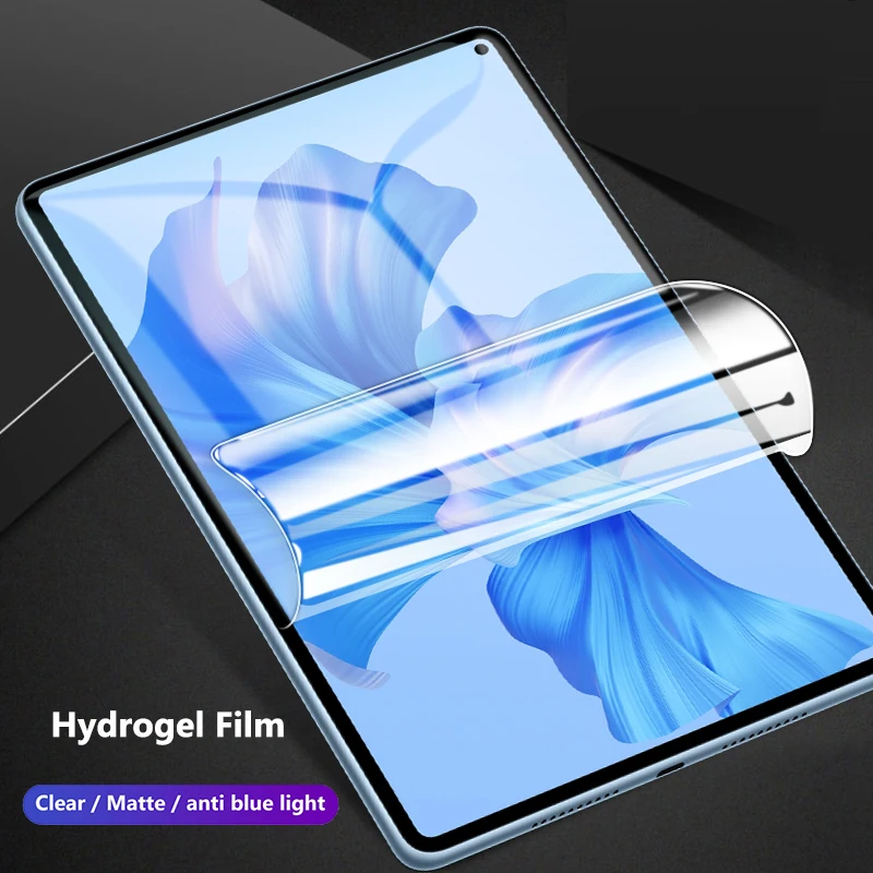 

Для Huawei MatePad Pro 11 2022 11,0 "Прозрачный матовый с защитой от отпечатков пальцев синий свет Гидрогелевая полное покрытие мягкая защитная пленка дл...
