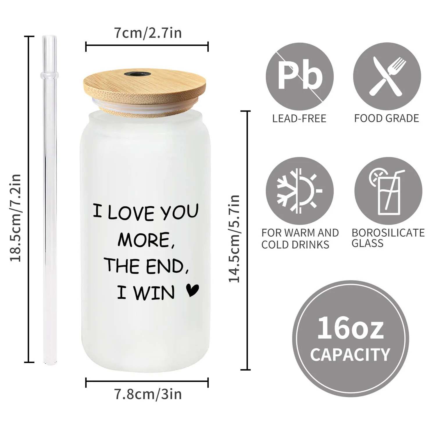 Подружка на годовщину забавный подарок День святого Валентина для нее-16 унций