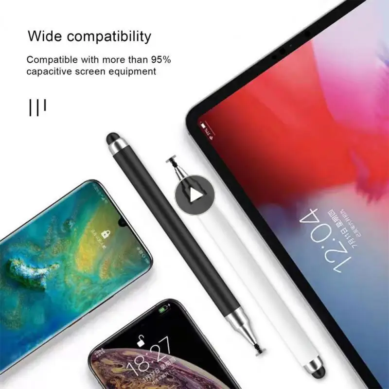 

Uninterrupted Line Capacitive Pen Tablet Pen 2 In 1 Dual Purpose Stylus Zero Delay Pen Widely Compatible High Precision