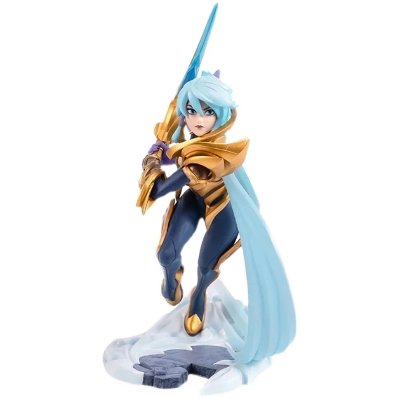 

Лига Легенд LOL Riven The изгнание версия Q Аниме фигурки коллекционные экшн-игрушки подарки