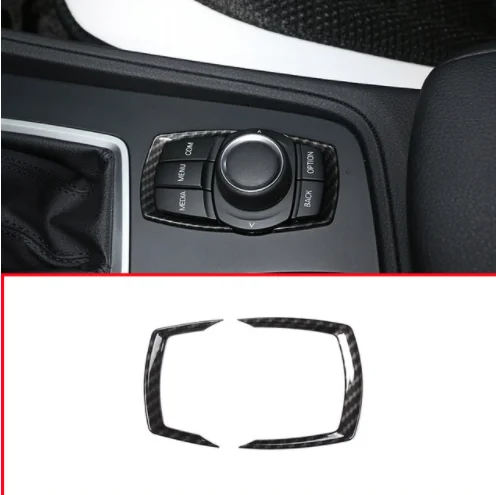 

For BMW 118i 120i 125i New 1 2 3 4 Series F20 F30 F31 F32 F33 F35 GT Carbon Fiber ABS Chrome Multimedia Switch Sequin Trim