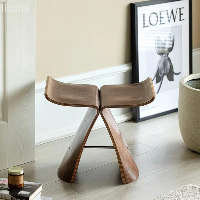 

Табурет Ins датский стул-бабочка табурет для дикой гостиной сменный стул для обуви креативный Досуг Cadeira мебель для библиотеки