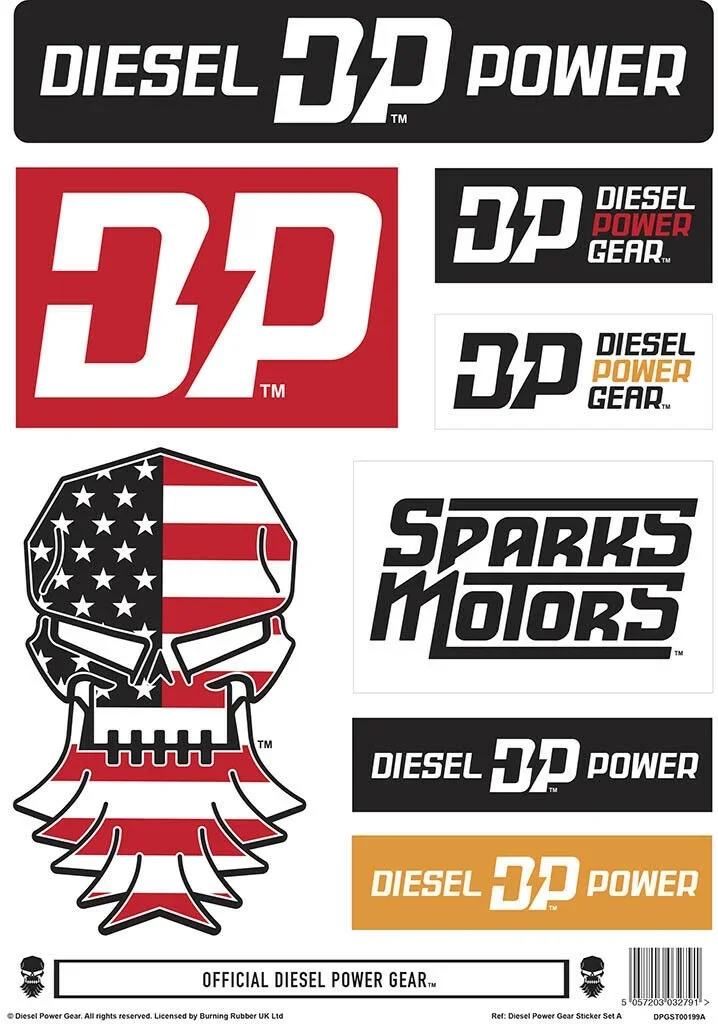 Для 1 набора Diesel Power наклейка на коробку передач Set Официальный товар грузовик 4x4