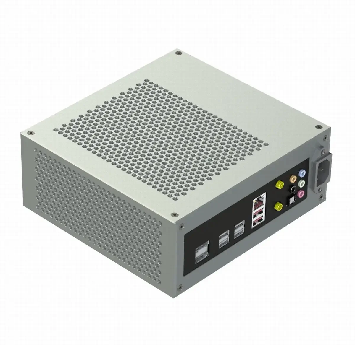ZS-D1/ITX Ядерный дисплей APU Компьютерный корпус Версия V2\2 9 л Объем