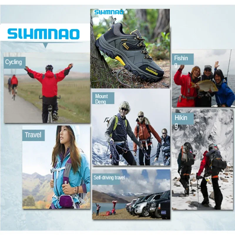 Мужская водонепроницаемая обувь для походов цвет в ассортименте