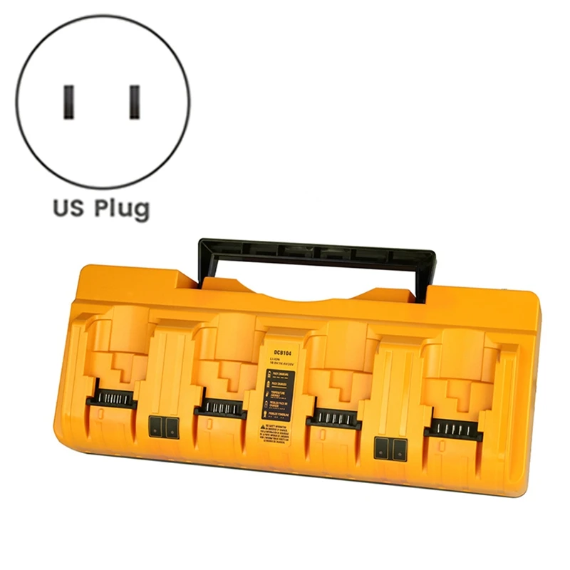 DCB104 Замена зарядного устройства Dewalt зарядка аккумулятора 12 В/20 В Max DCB124 DCB126 DCB200