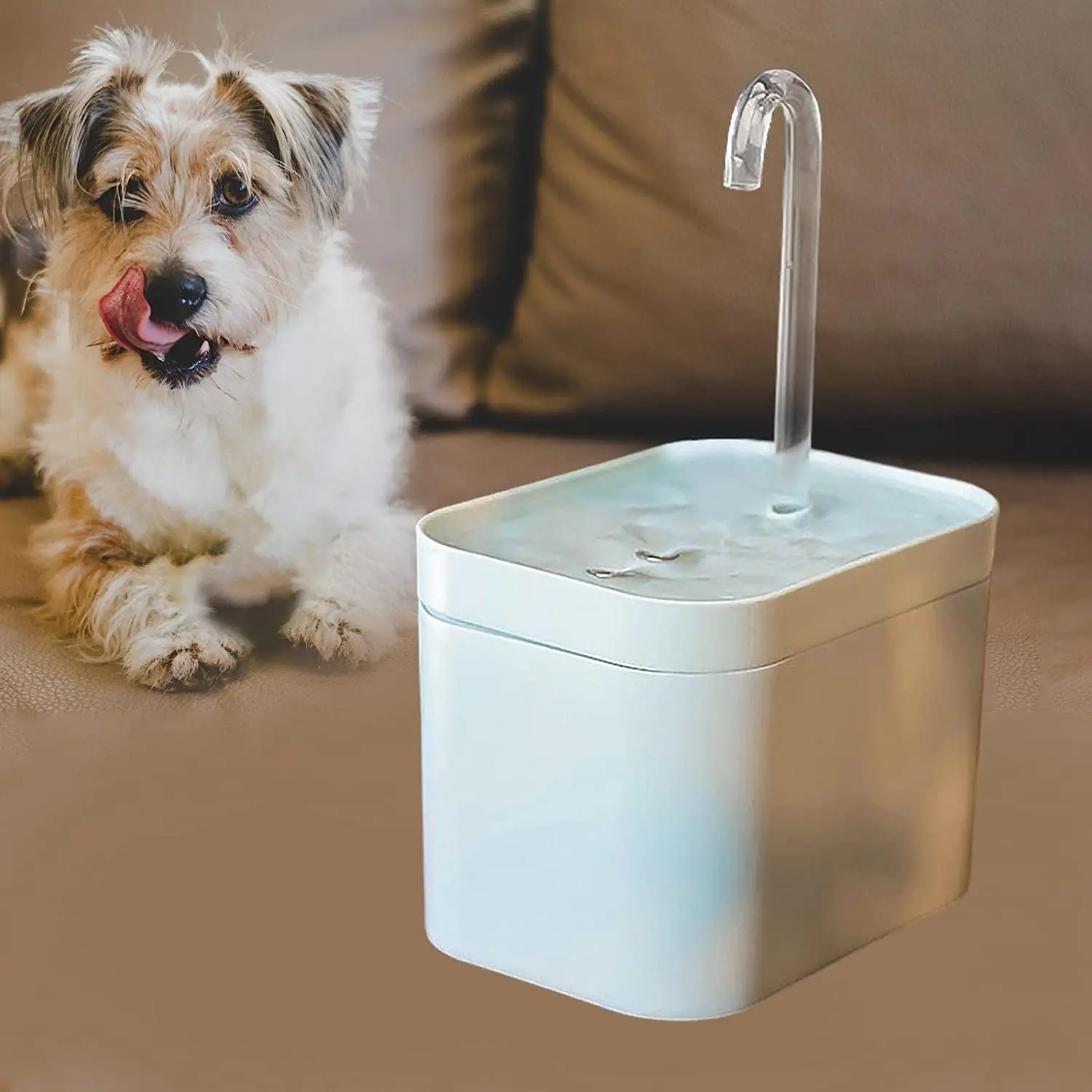 

Cat Water Fountain Automatic Pet Feeder Ultra-Quiet Pet Fountains Filter Dog Water Dispenser Burnout Prevention Pump Cats Bowl