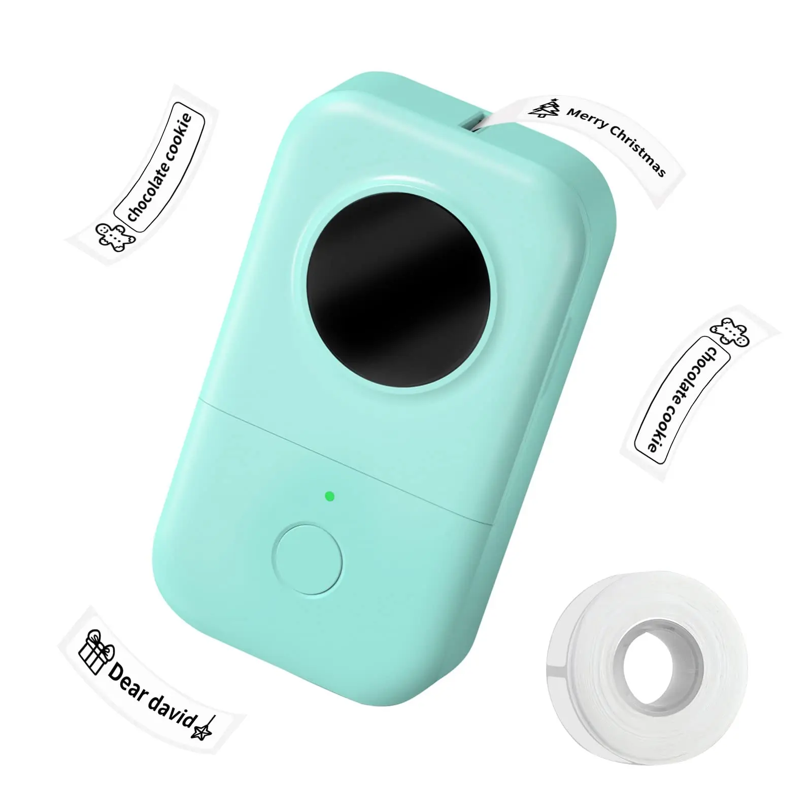 Карманный принтер для этикеток Phomemo D30 беспроводной совместим с IOS + Android 203