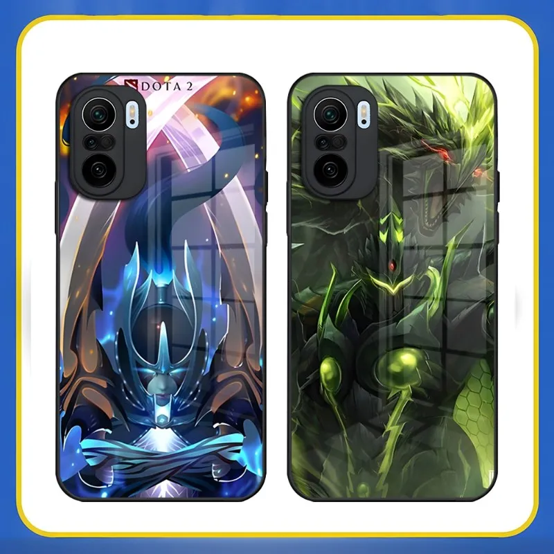 Чехол для телефона Shadow Fiend Dota 2, закаленное стекло для Xiaomi 11T 10 10T 11i Redmi Note 11 9T 9 8 9A 11S Pro Poco F3, задняя крышка