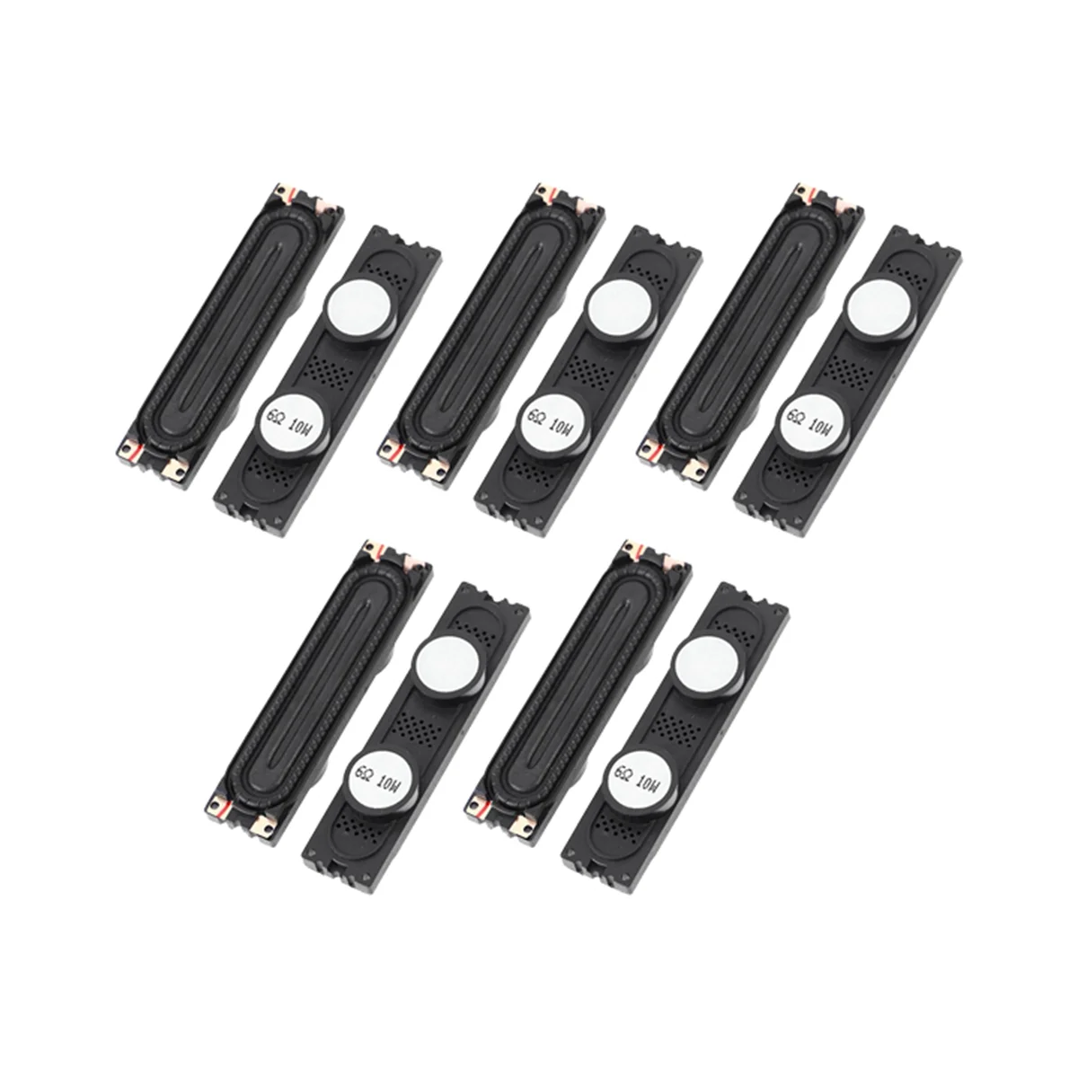 

5Pair/10Pcs 8025 TV Speaker For BN96-16796/16798/18089/18088/18070/20054 UE46D6500 UE40D6500 UE46D6510 UE46ES8000