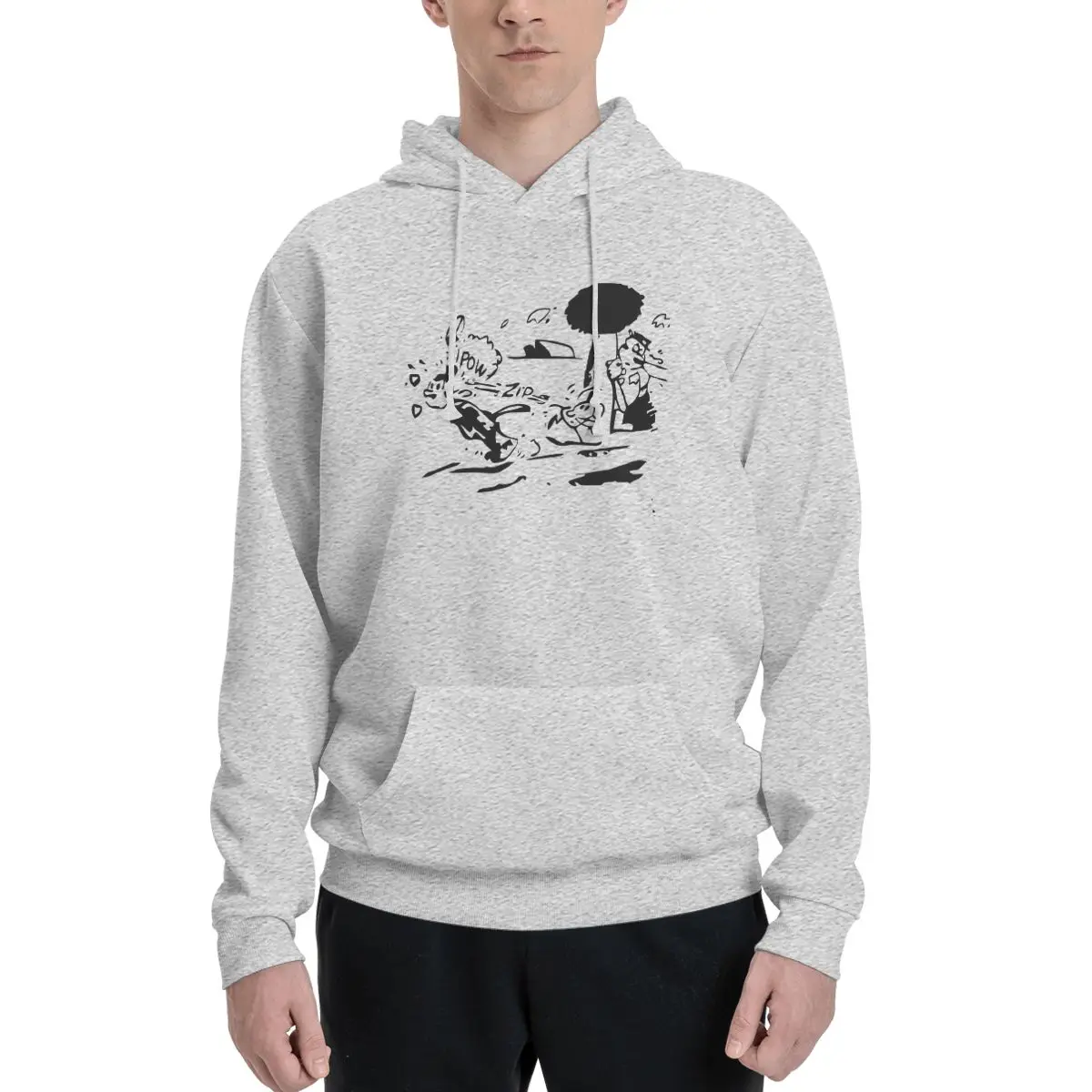 

Pulp Fiction Jules Krazy Kat Polyester Hoodie Men's sweatershirt Warm Dif Colors Sizes
