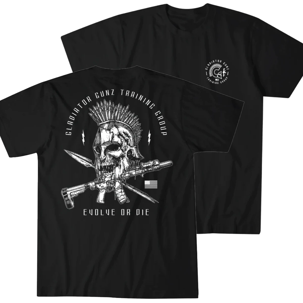 

Sparta Warrior Skull Gladiator Gunz Tactical Training T-Shirt New 100% Cotton O-Neck Short Sleeve Casual Mens T-shirt Size S-3XL