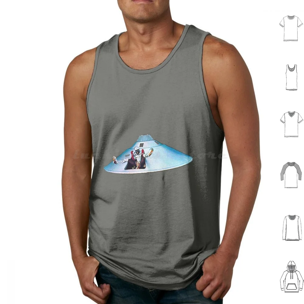 

Parliament Funkadelic Mothership Connection George Clinton Tank Tops Vest Sleeveless Parliament Funkadelic Mothership