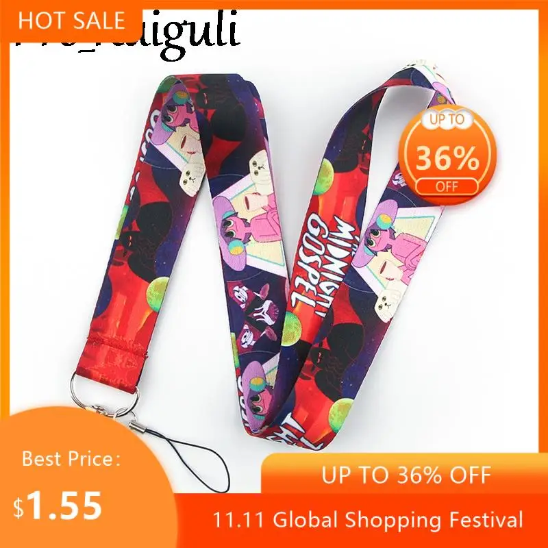 

Шнурок для ключей «полночное Евангелие», Забавный шейный ремешок с брелоком для удостоверения личности, ленты-перевязки с животными