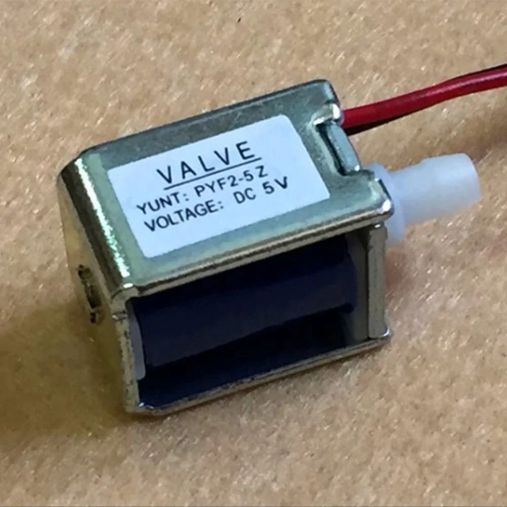 

PYF2-5Z DIY Milk Pump Solenoid Vent Valve Normally Closed Vacuum Valve DC 3-6V 420mA 300mA Vacuum Normally Closed Valve