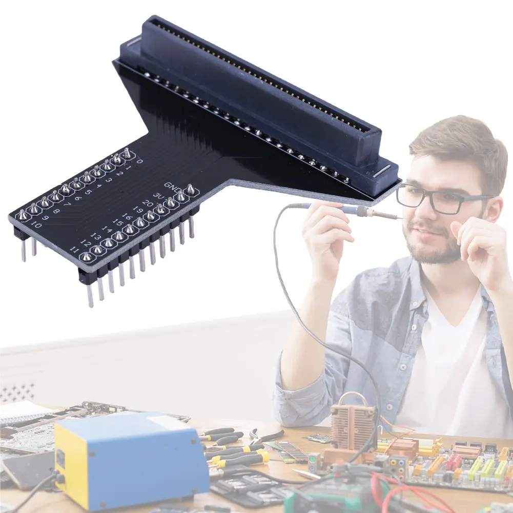 T-образный щит для Micro:bit адаптера макетной платы PXT графического программирования