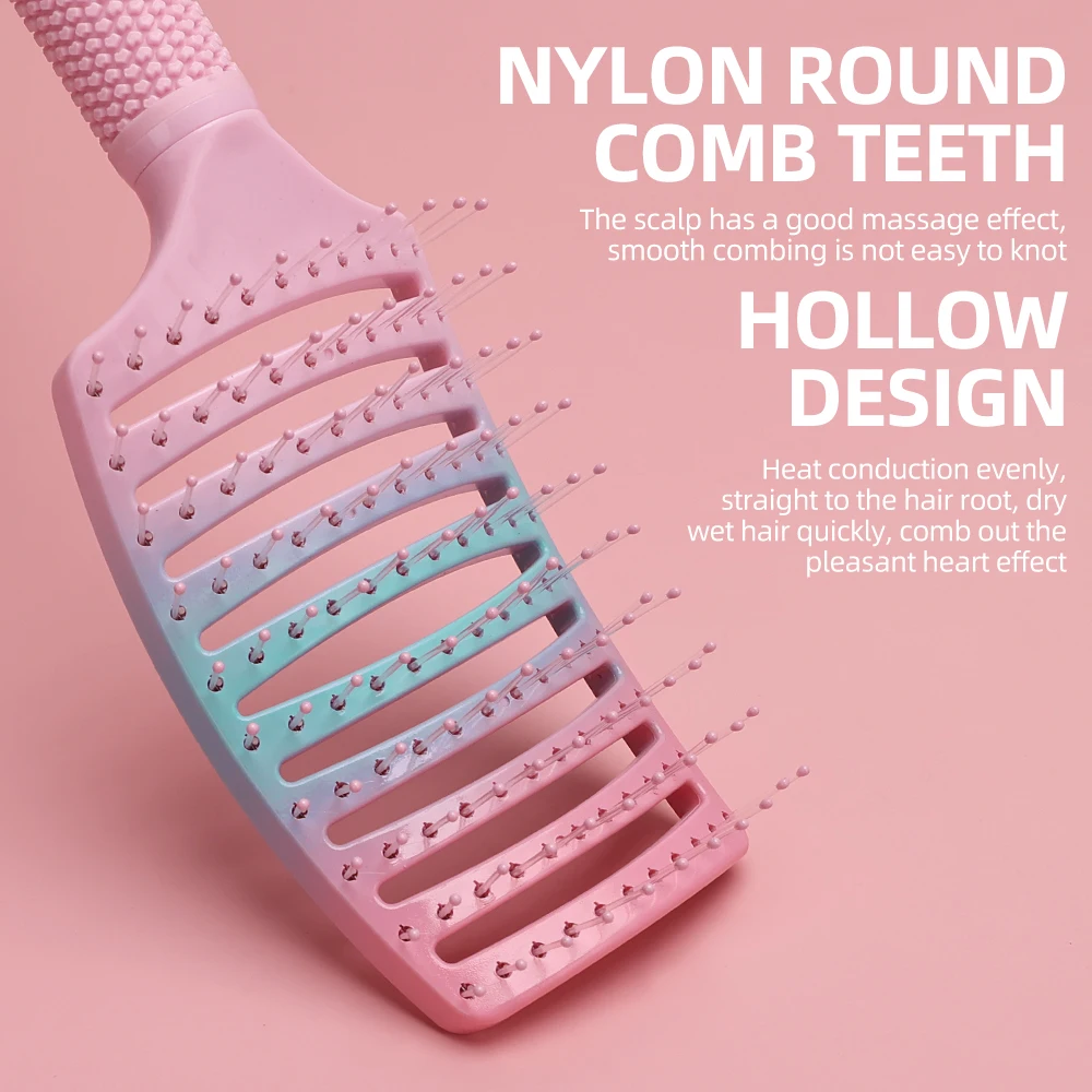 Салонная парикмахерская расческа с щетиной для девочек массажные расчески кожи