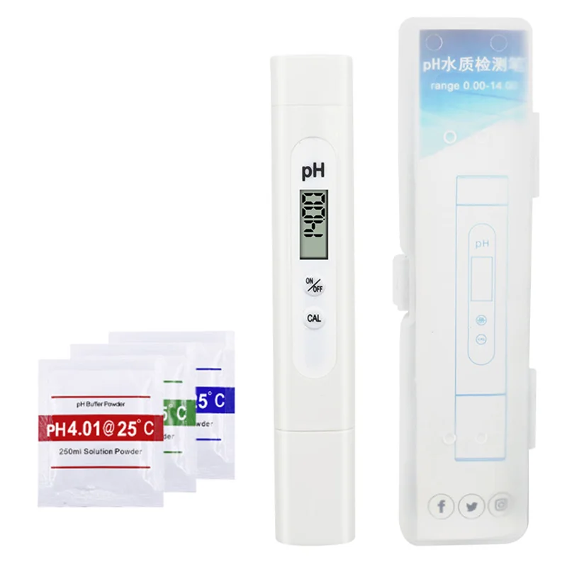 

Water Pure Quality Measure Digital Detection Pen Water Tester Professional Portable PH Smart Home Measure Pen