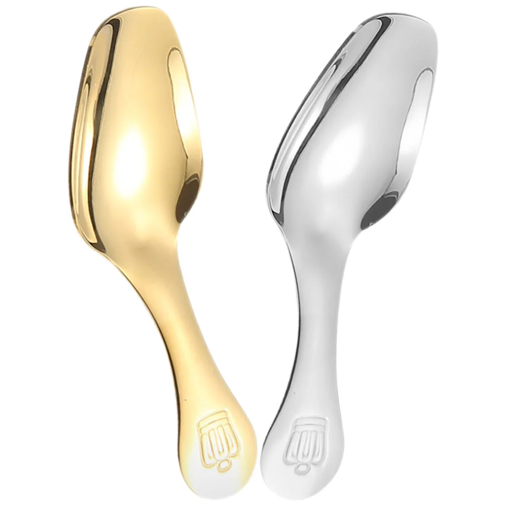

Scoop Spoon Spoons Portable Stainless Steel Tea Dessert Household Tiny Function Multi Convenient Condiments Accessory Home