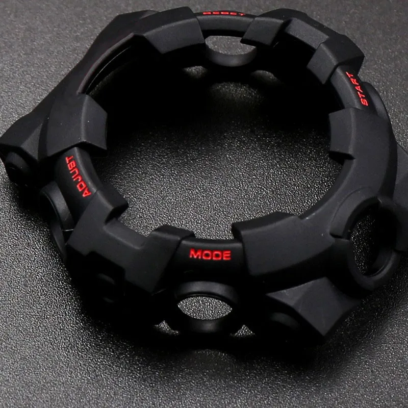 Soft Resin Watch Strap Bezel for GA700 GA-700SK GA710 GA735 Watchband Case Men Watch Band Case Rubber Bracelet
